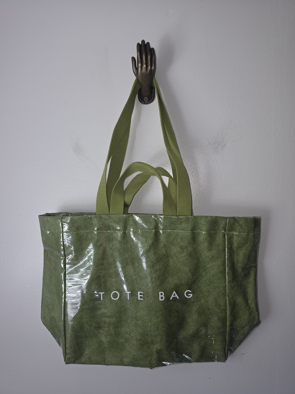 Source Unknown Olive Green TOTE BAG Tote